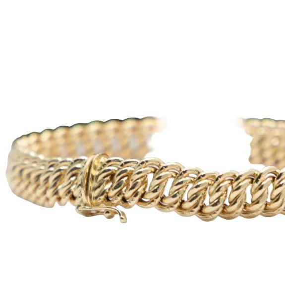 Bracelet Maille en or jaune - Image 3