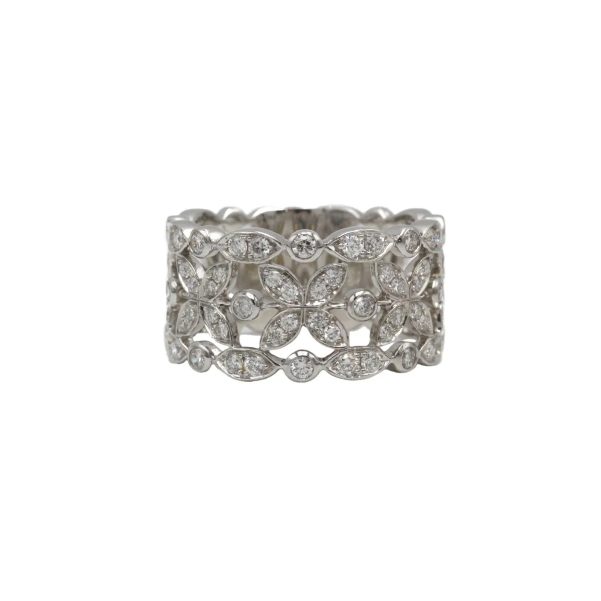 Bague Or blanc Diamants de Rosée - DIDIER GUERIN