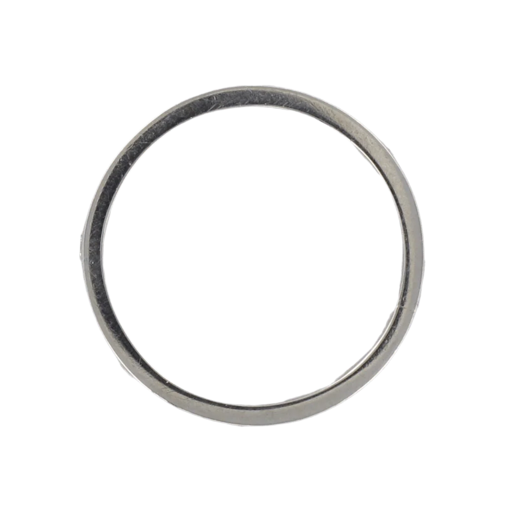 Bague Alliance en platine et diamants - Image 5