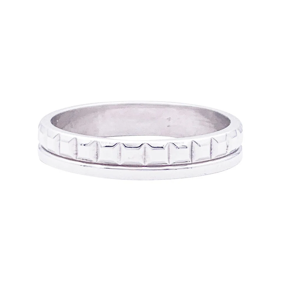 Alliance BOUCHERON "Quatre Radiant Edition" en or blanc