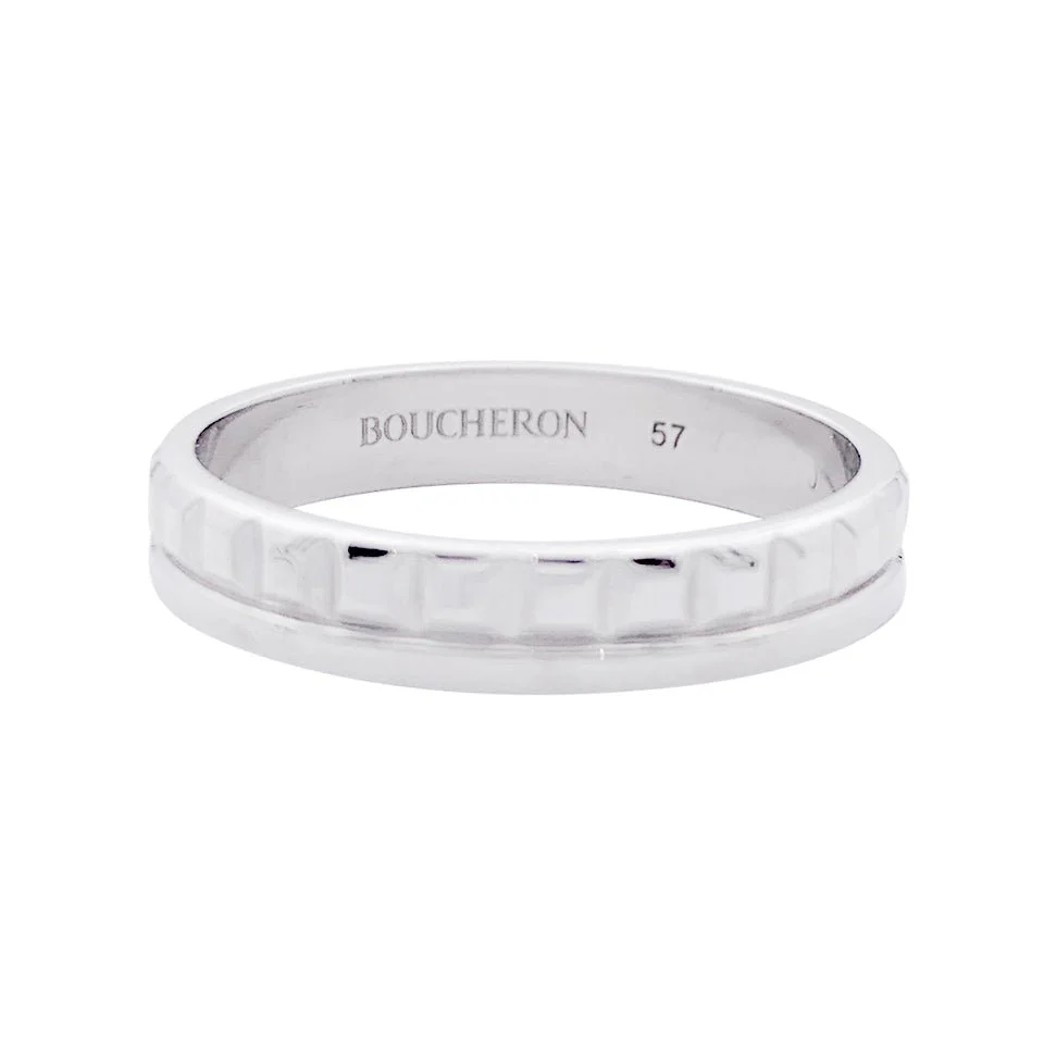 Alliance BOUCHERON "Quatre Radiant Edition" en or blanc - Image 3