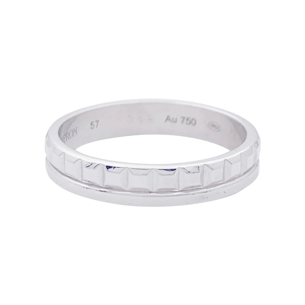 Alliance BOUCHERON "Quatre Radiant Edition" en or blanc - Image 4