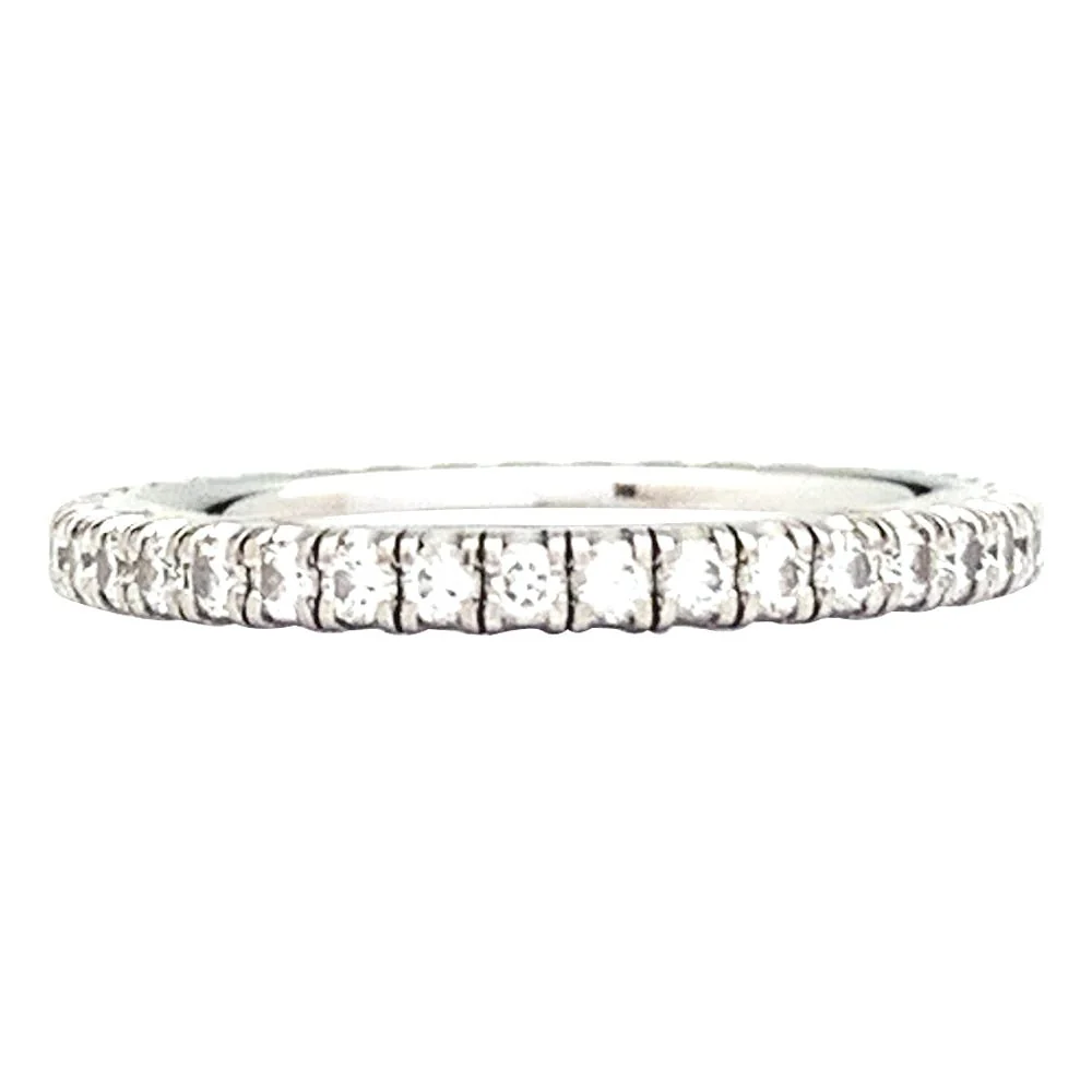 Alliance Cartier, "Etincelle", or blanc, diamants - Image 3