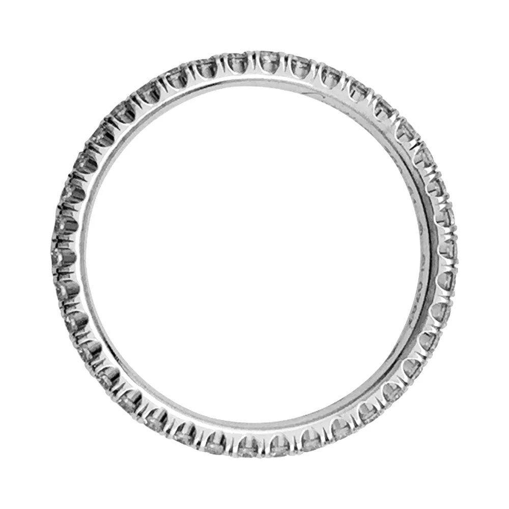 Alliance Cartier, "Etincelle", or blanc, diamants - Image 4