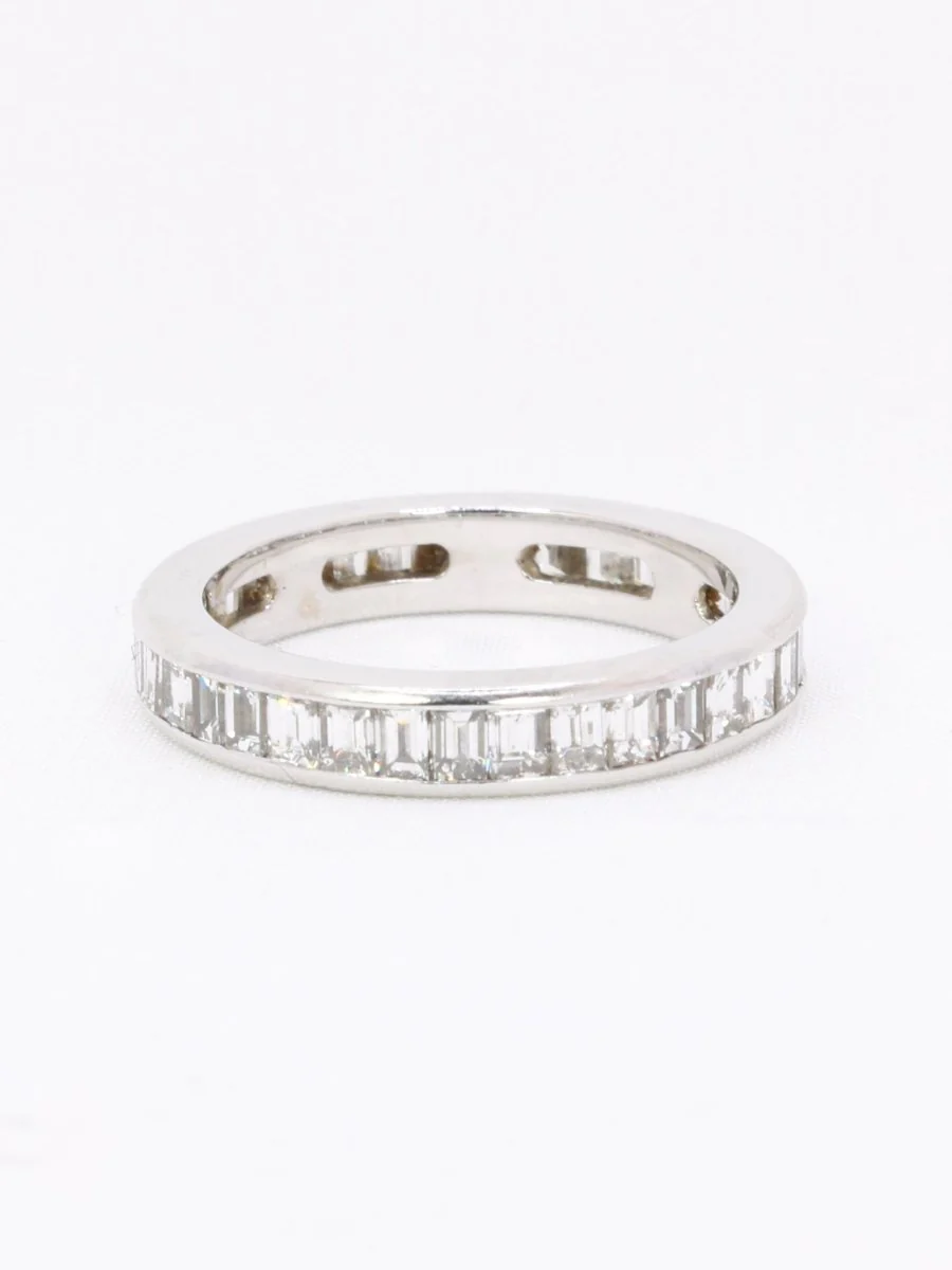 Alliance diamants baguette or blanc 3,50 carats - Image 6