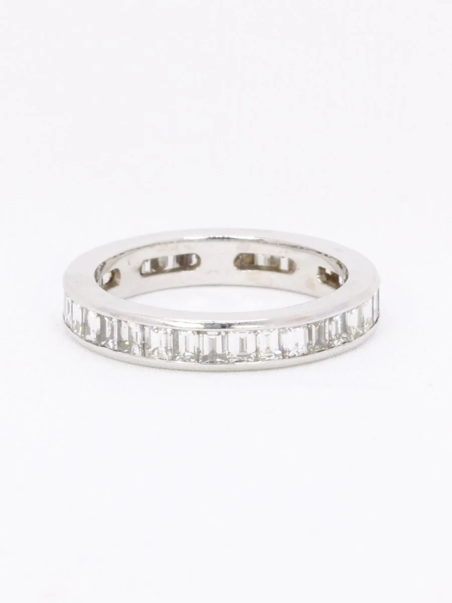 Alliance diamants baguette or blanc 3,50 carats - Image 7