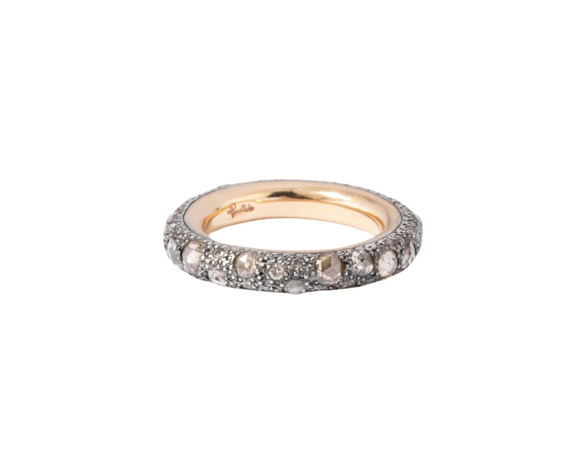Alliance en diamant bruns de la maison Pomellato modèle Tango - Image 3