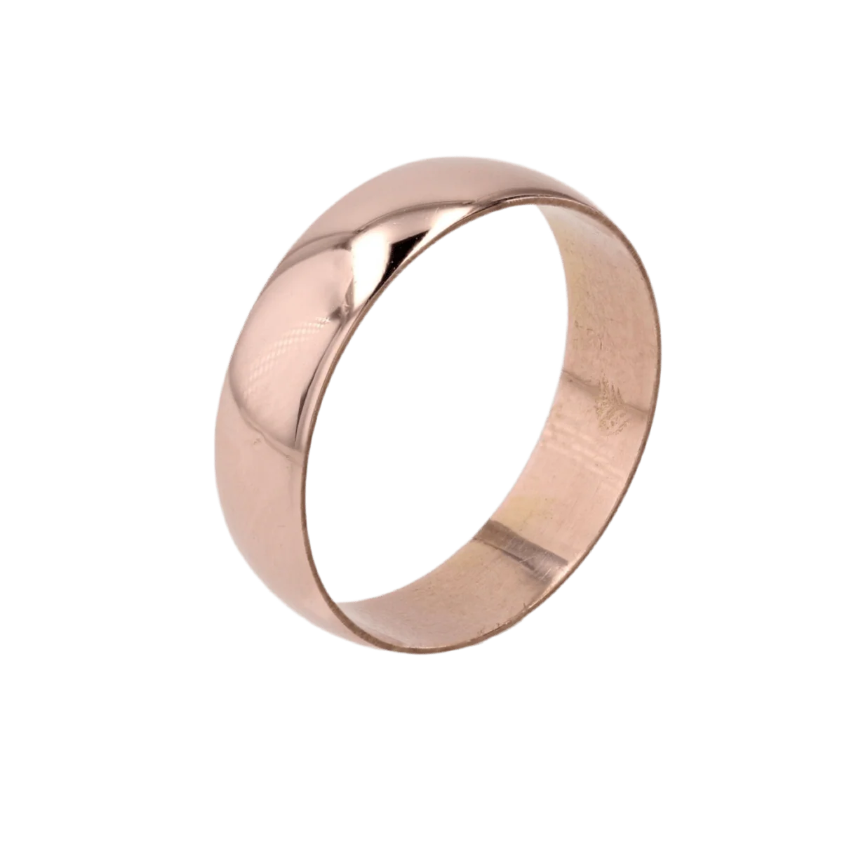 Bague Alliance en or rose - Image 3