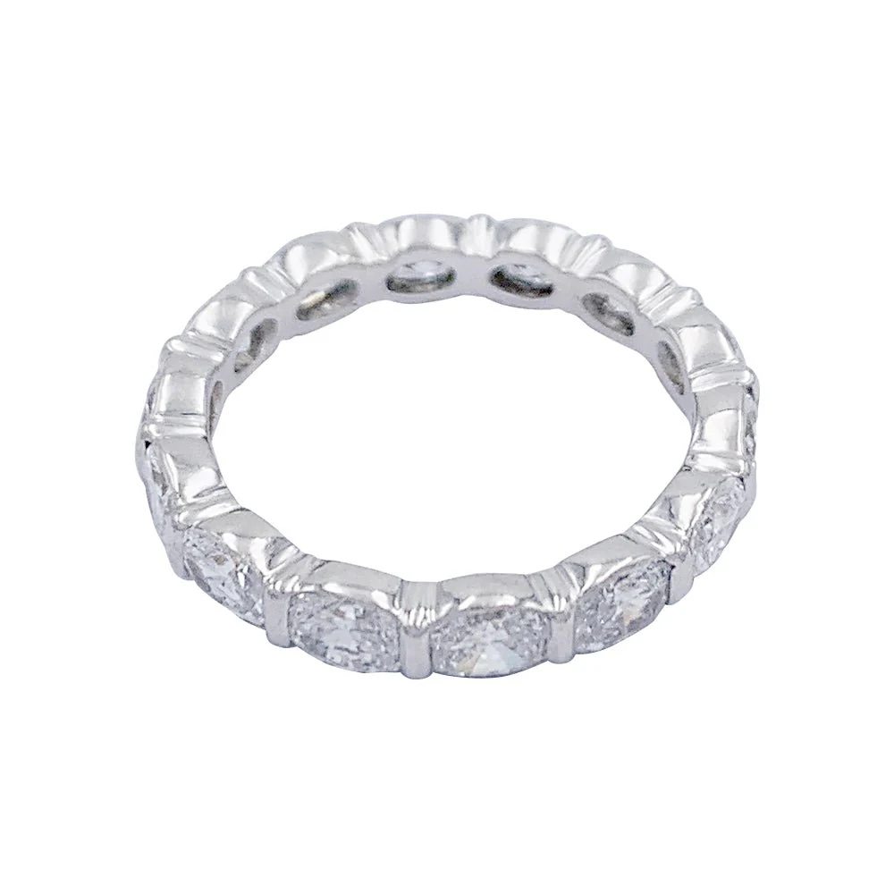 Alliance or blanc et diamants - Image 3