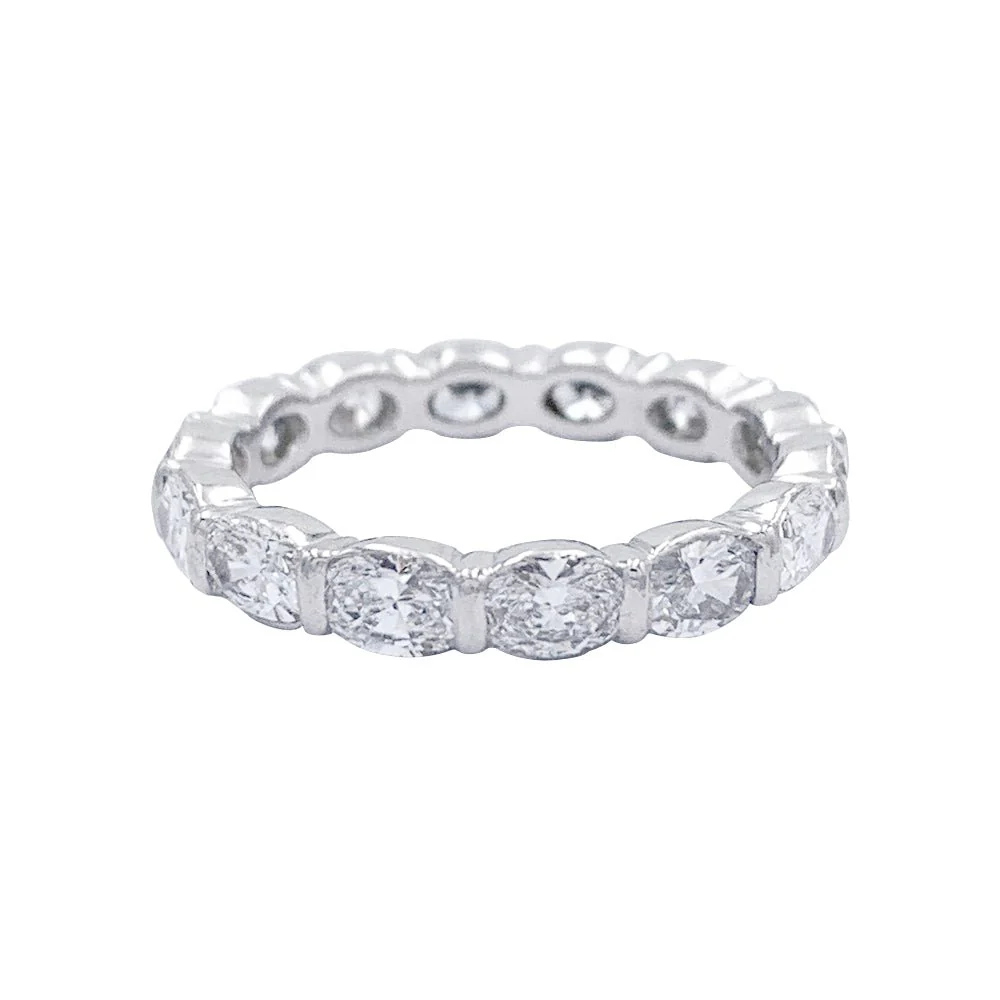 Alliance or blanc et diamants - Image 4