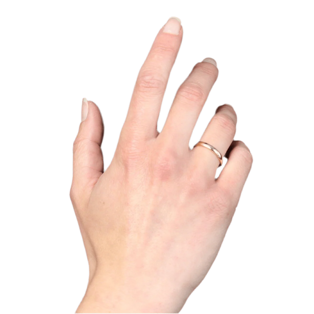 Bague Alliance en or jaune - Image 2
