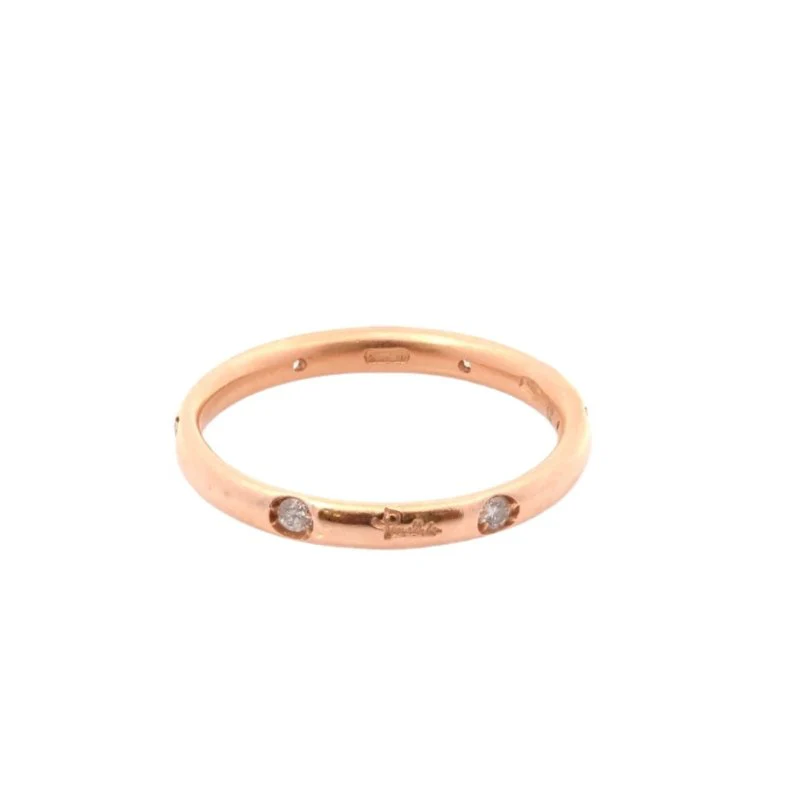 Bague Alliance POMELLATO "Luciole" en or jaune et diamants