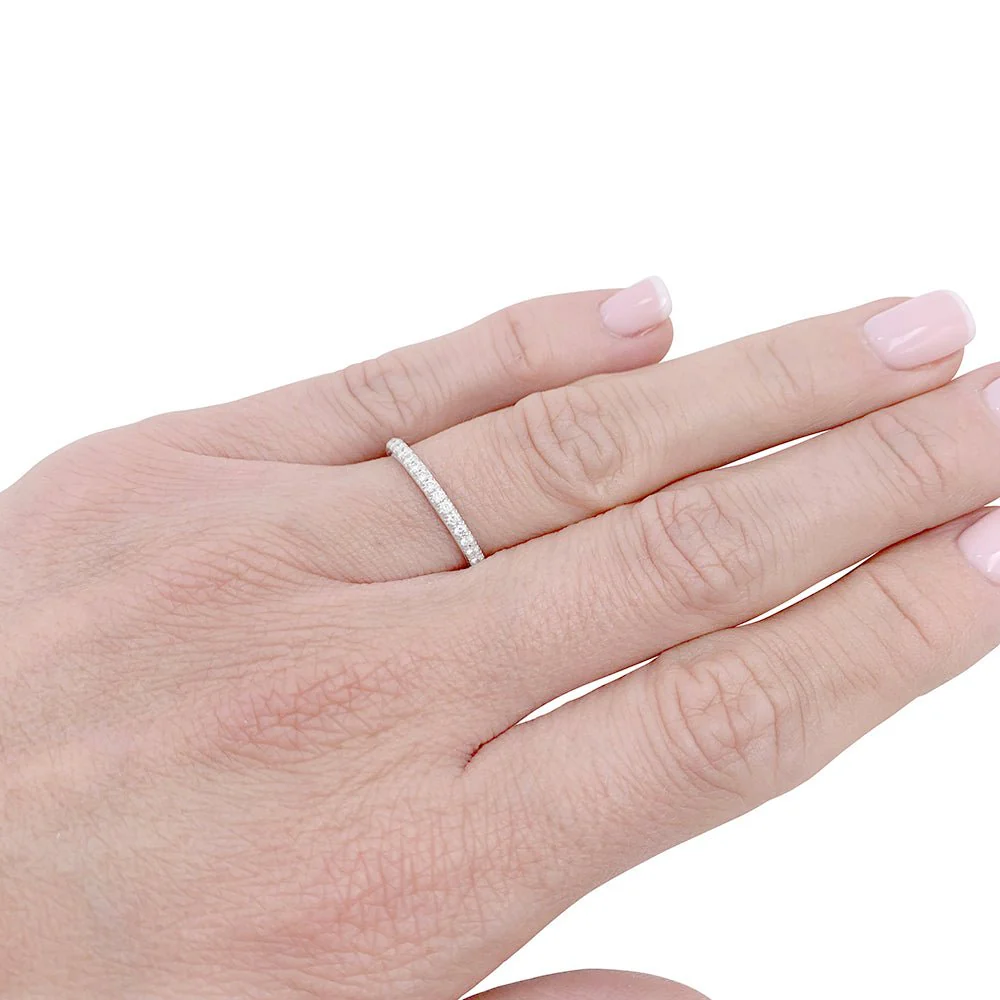 Alliance Tiffany&Co., "Eternité", platine et diamant - Image 3
