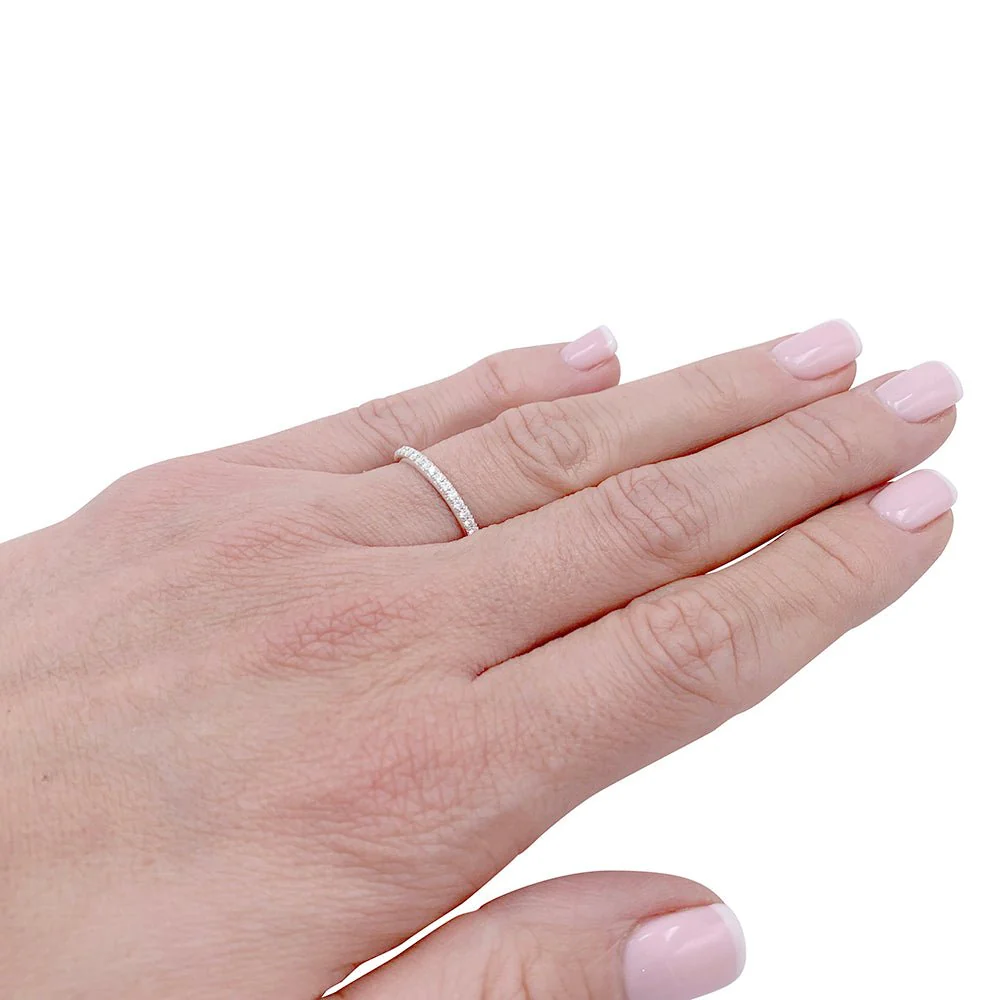 Alliance Tiffany&Co., "Eternité", platine et diamant - Image 4