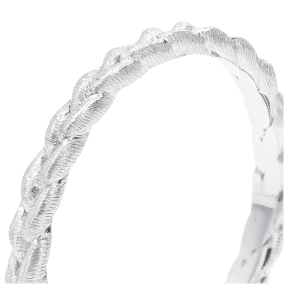 Bague Alliance en or blanc - Image 5