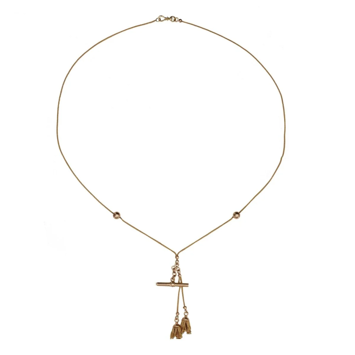 Collier Chaîne en or jaune et perles
