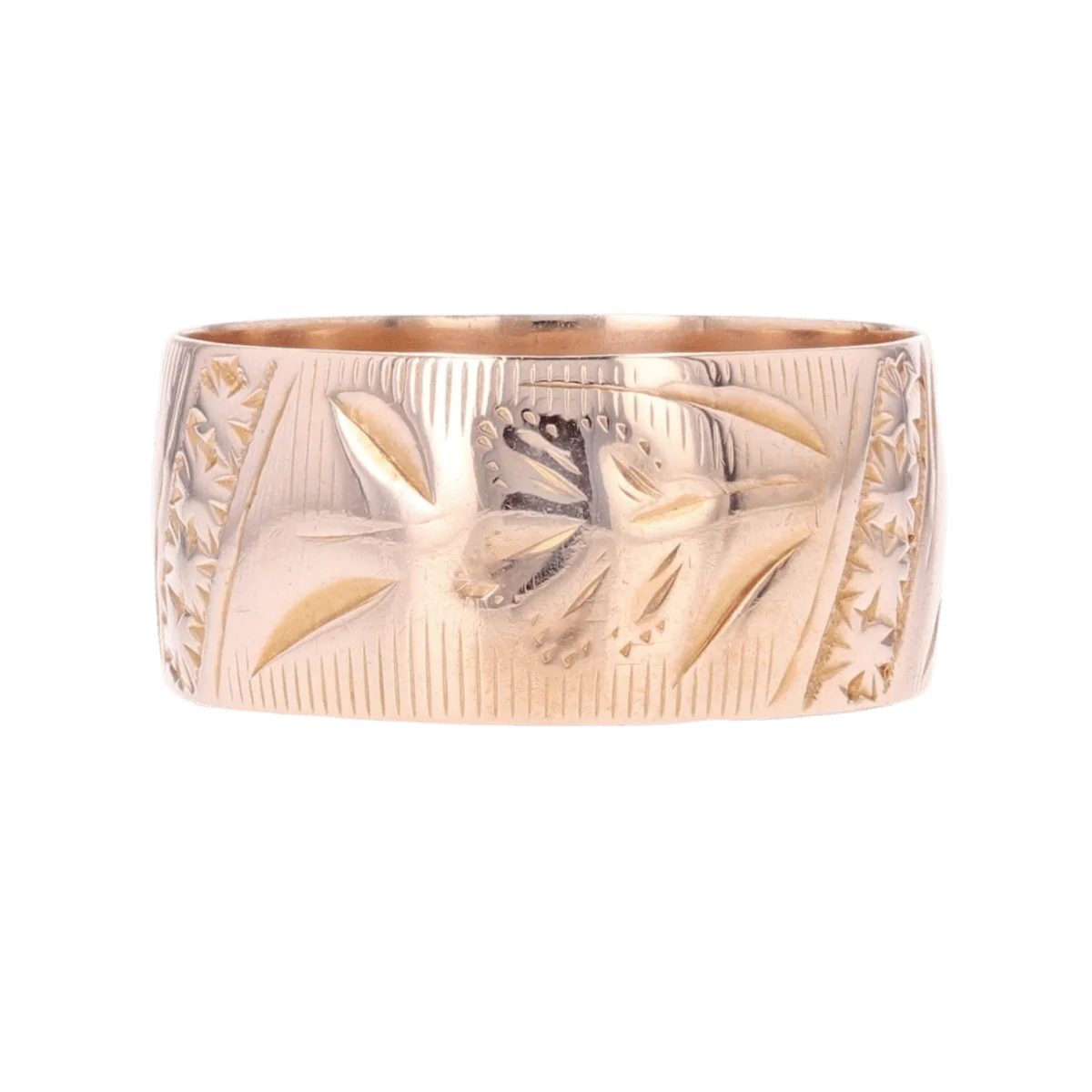 Bague Bandeau en or rose