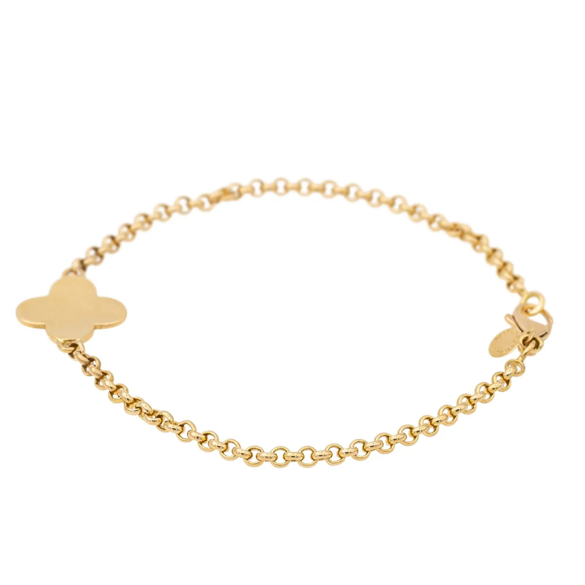 Arthus Bertrand Bracelet Croix Trèfle Or jaune - Image 4