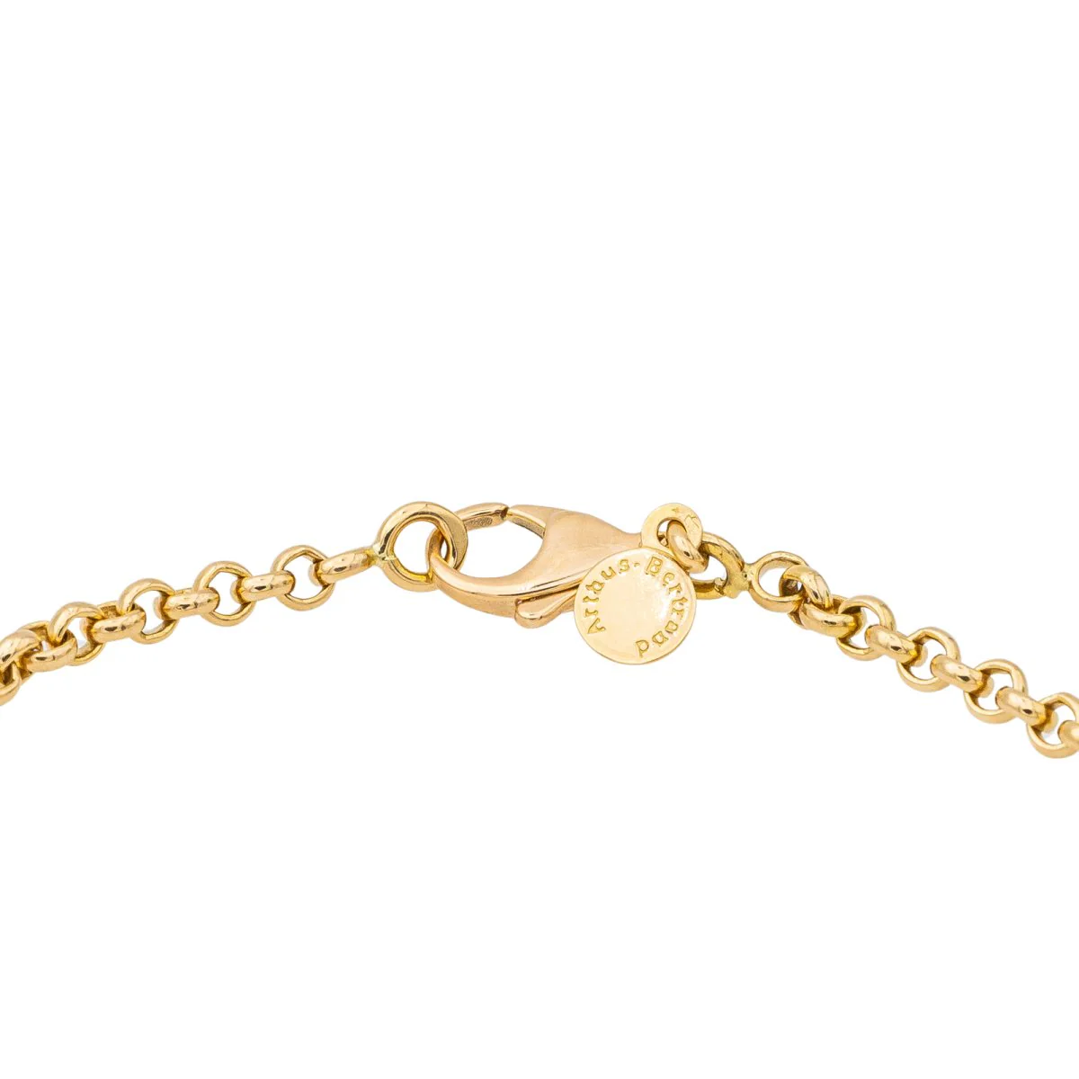 Arthus Bertrand Bracelet Croix Trèfle Or jaune - Image 5