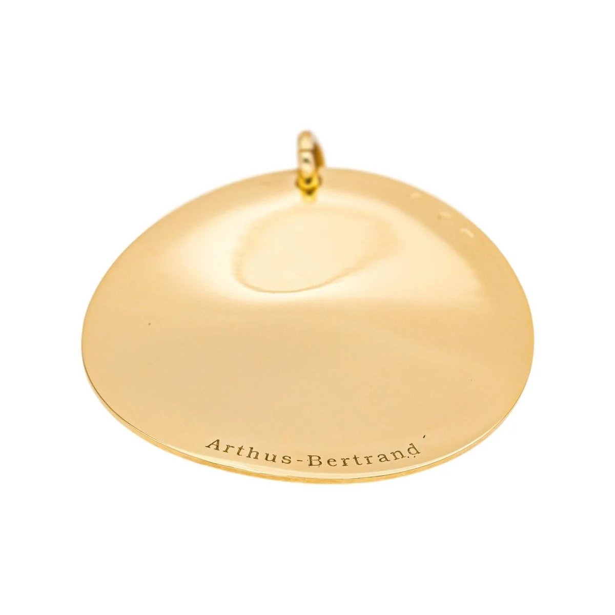 Pendentif ARTHUS-BERTRAND "Rond Uni" en or jaune - Image 3