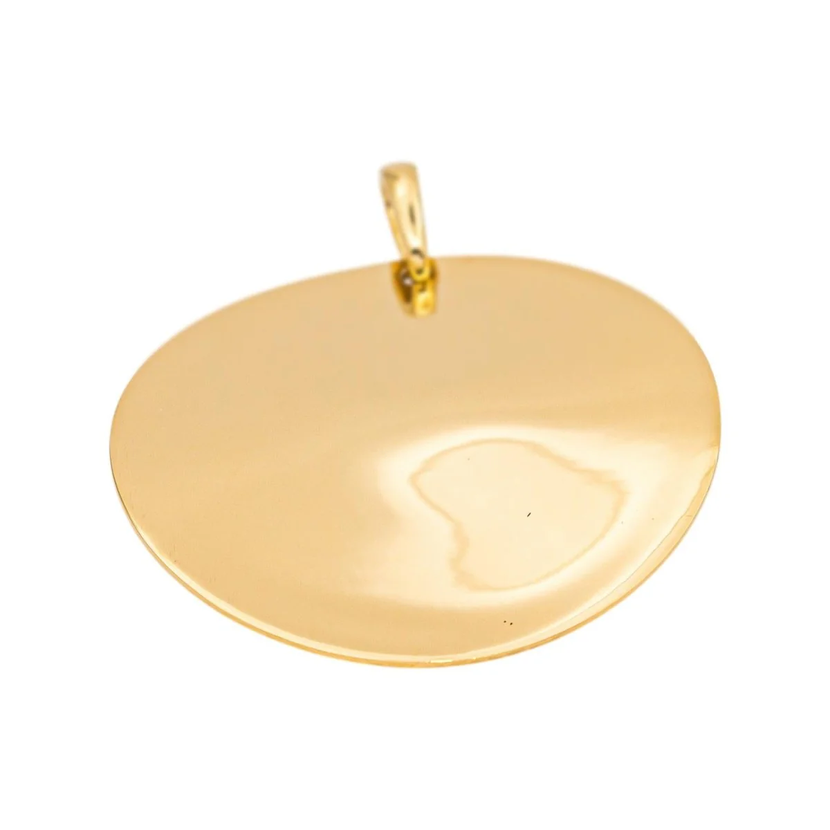 Pendentif ARTHUS-BERTRAND "Rond Uni" en or jaune - Image 5