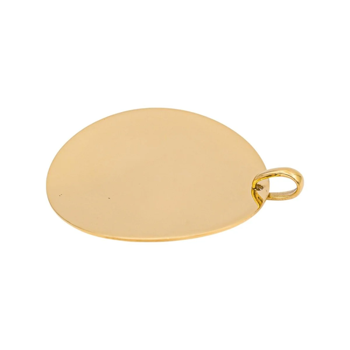 Pendentif ARTHUS-BERTRAND "Rond Uni" en or jaune - Image 6