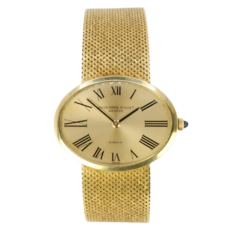 AUDEMARS PIGUET x GUBELIN Montre vintage or jaune