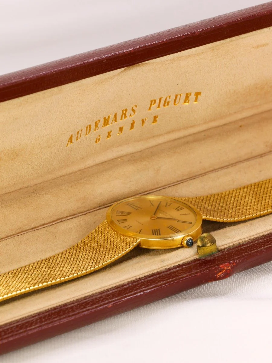 AUDEMARS PIGUET x GUBELIN Montre vintage or jaune - Image 12