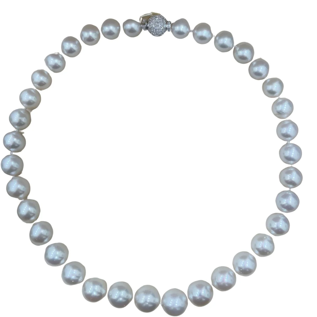 Collier de perles blanches d'Australie - Image 15
