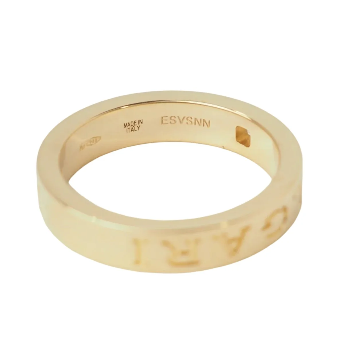 Bague Alliance BULGARI "B.Zéro1" en or jaune et diamant - Image 2