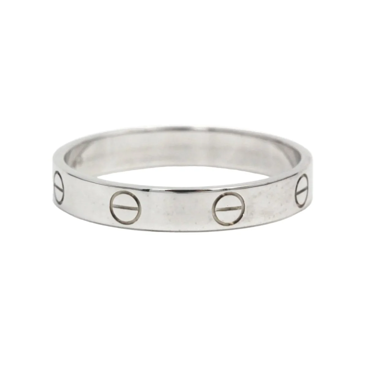 Bague Alliance CARTIER "Love" PM en or blanc