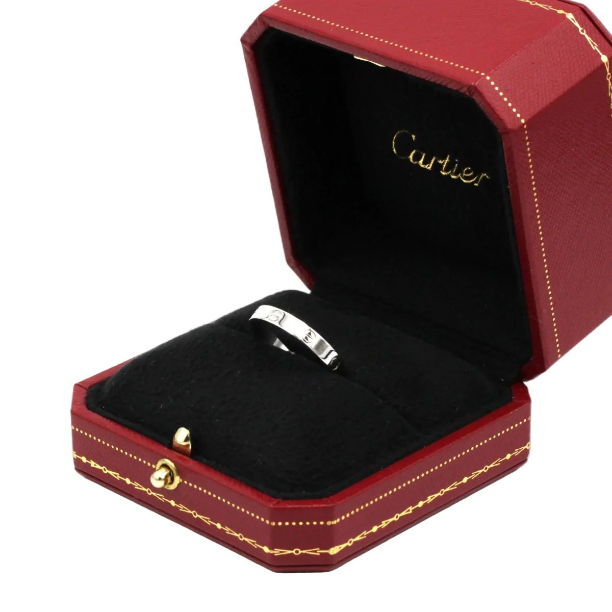 Bague Alliance CARTIER "Love" PM en or blanc - Image 5
