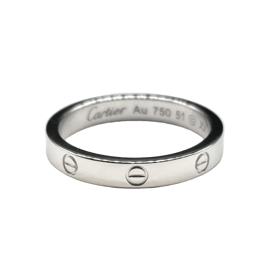 Bague Alliance CARTIER "Love" PM en or blanc