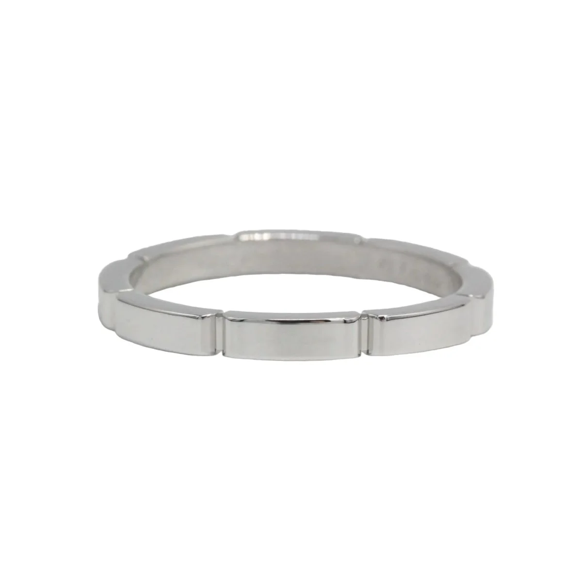 Bague Alliance CARTIER "Panthère" en or blanc - Image 3