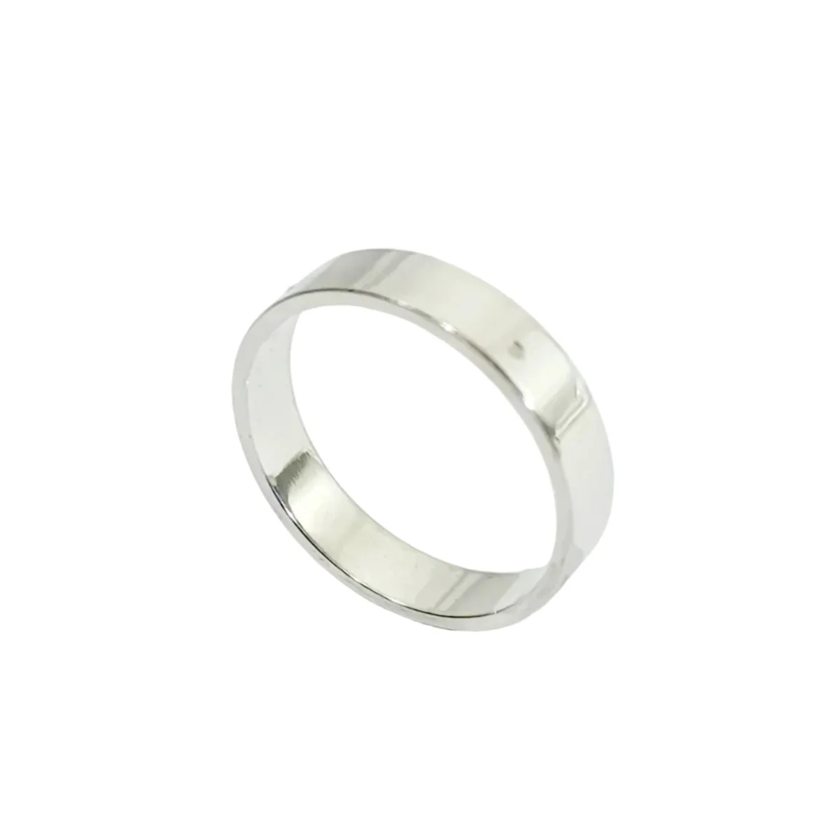 Bague Alliance en or blanc - Image 5