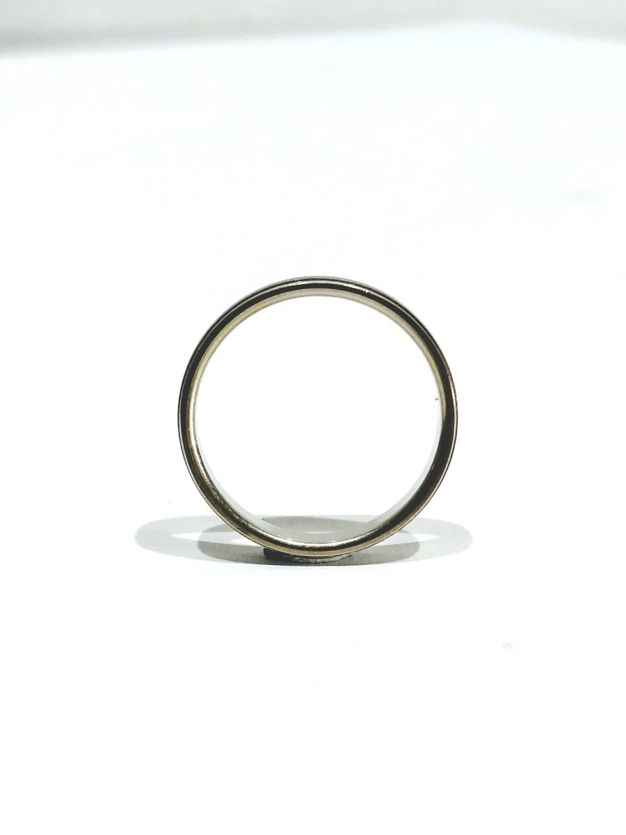 Bague Alliance en or blanc - Image 4
