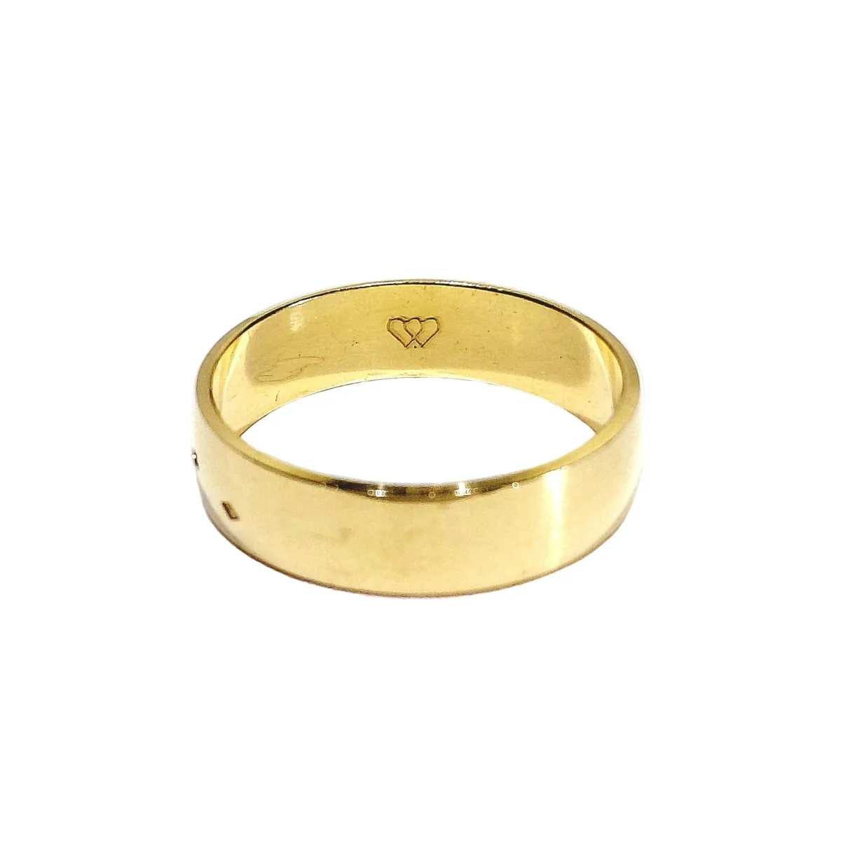 Bague Alliance en or champagne - Image 4
