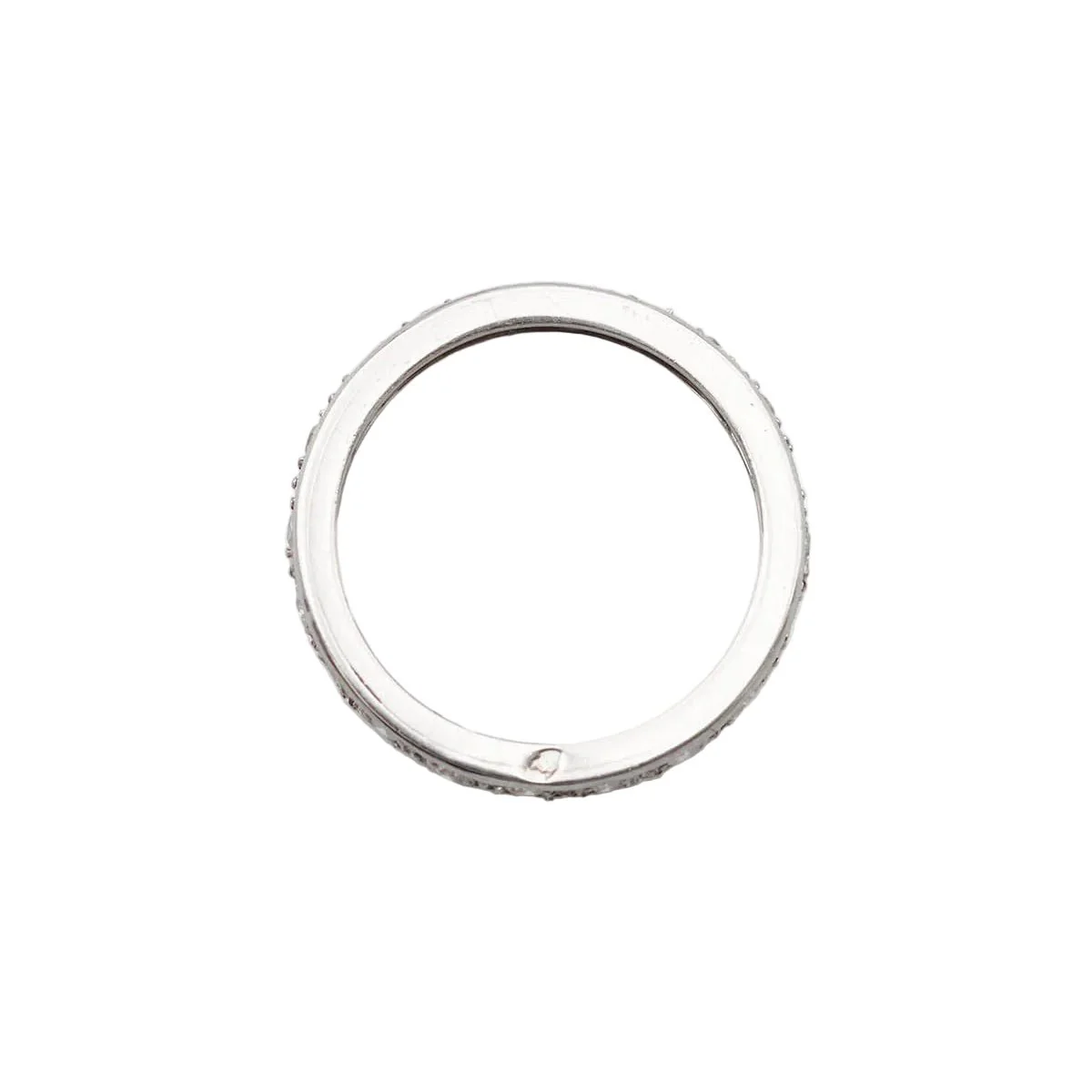 Bague Alliance en platine et diamants - Image 3