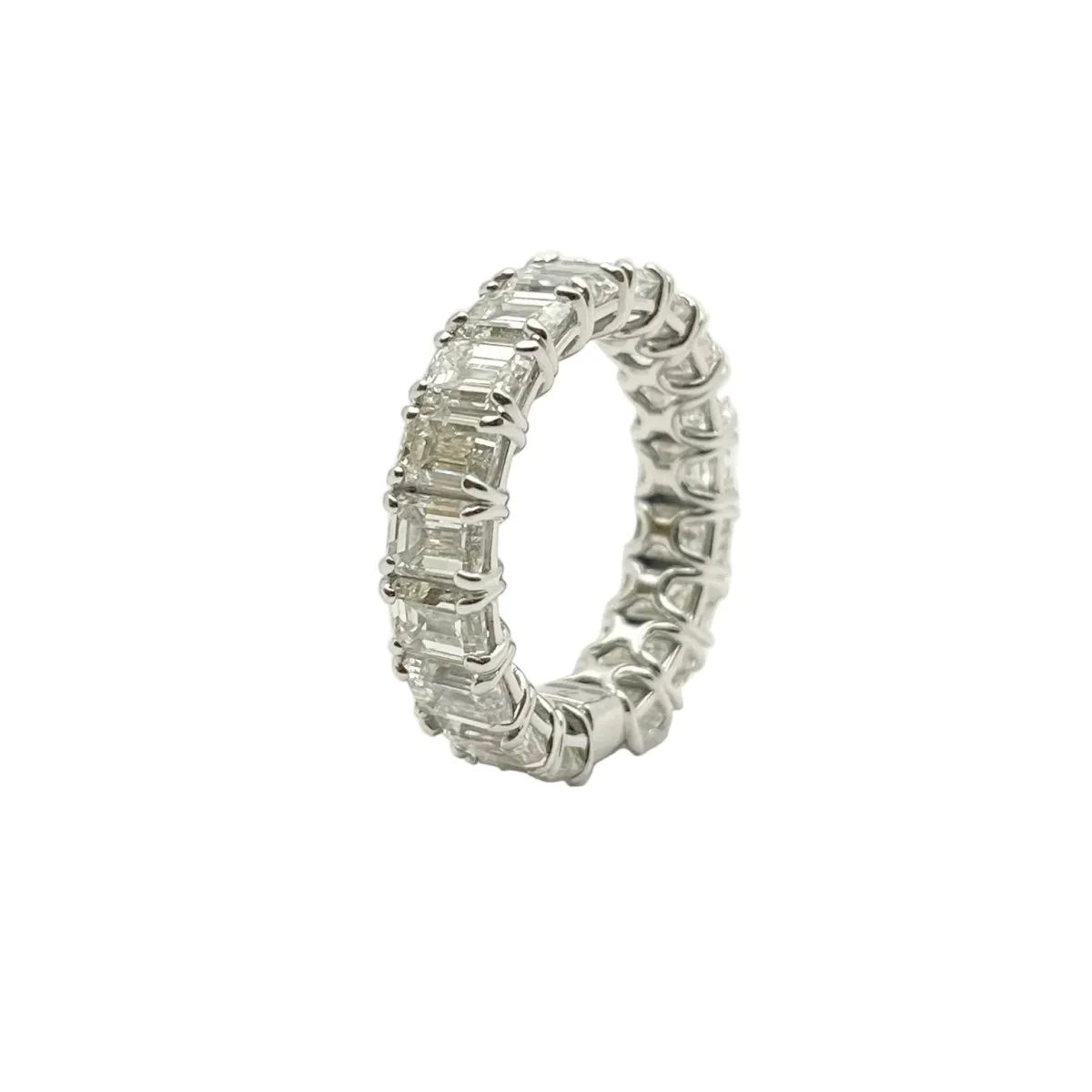 Bague Alliance "Eterné" en or blanc et diamants - Image 6