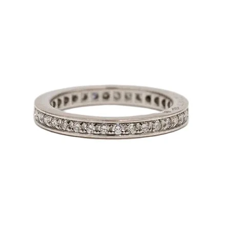 Bague Alliance MAUBOUSSIN en or blanc et diamants