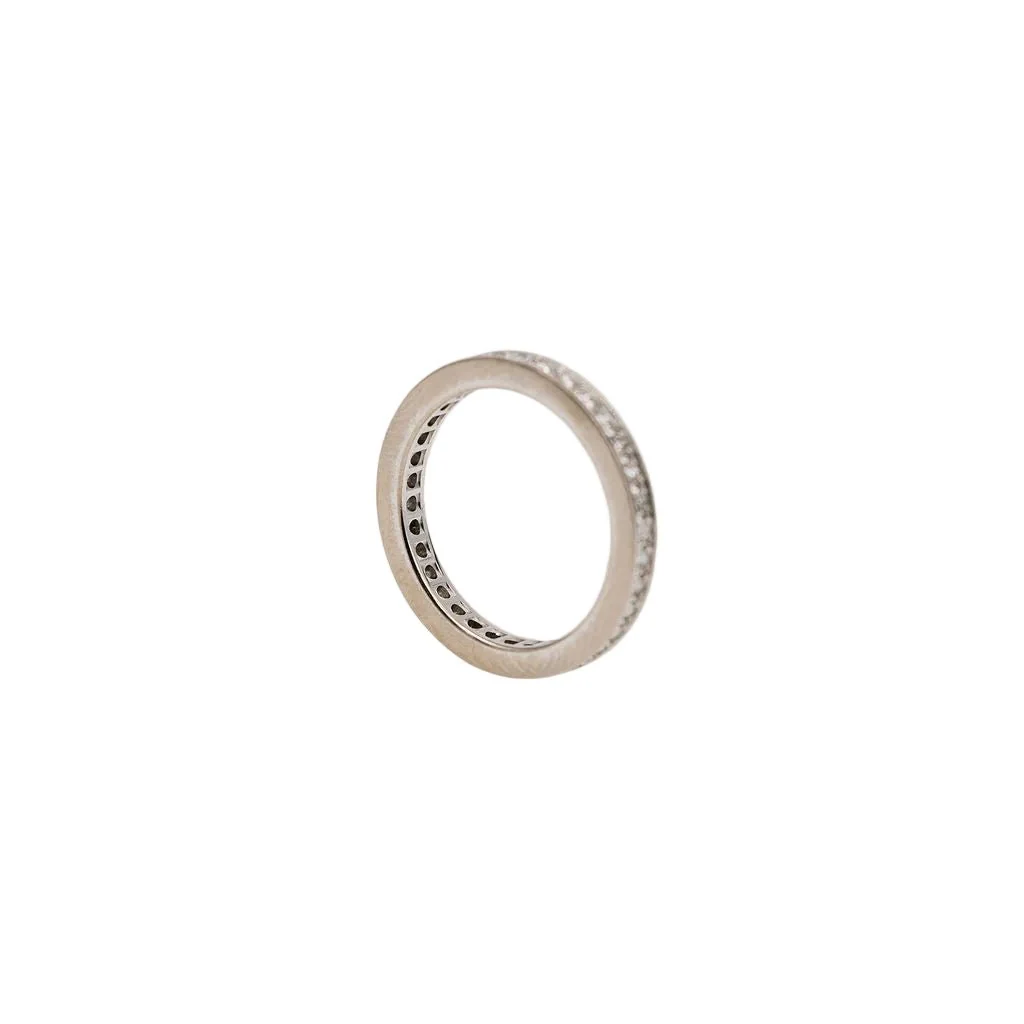 Bague Alliance MAUBOUSSIN en or blanc et diamants - Image 3