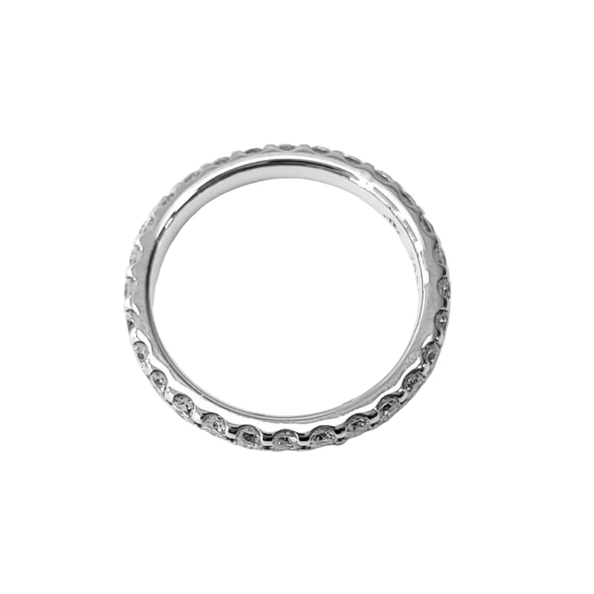 Bague Alliance MAUBOUSSIN "Passion & Fashion" en or blanc et diamants - Image 4