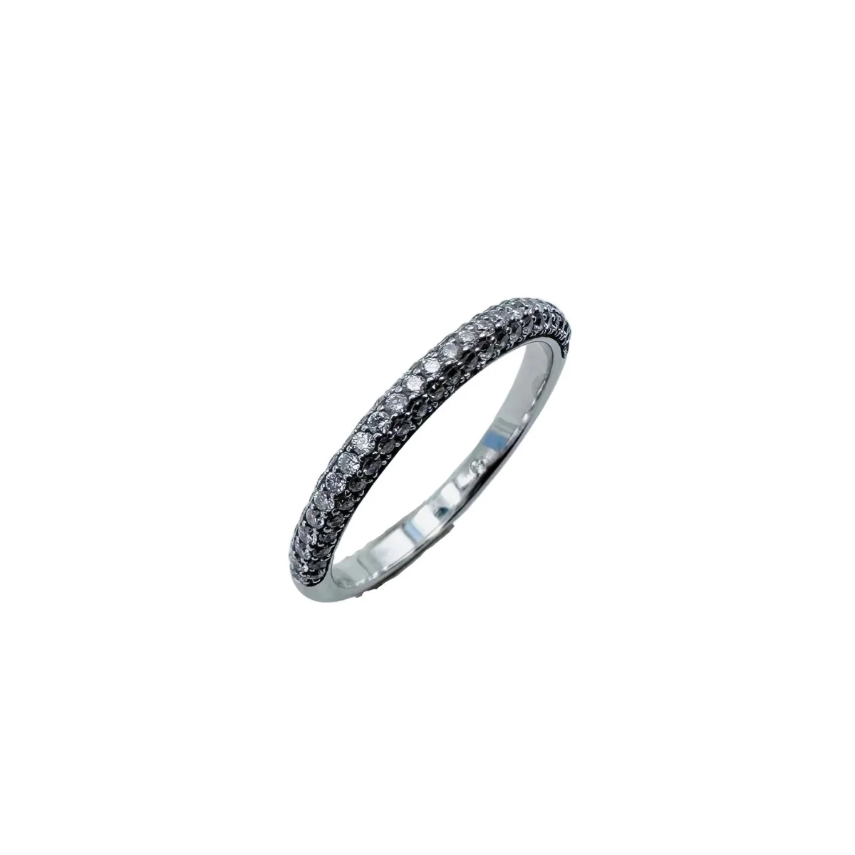 Bague Alliance MESSIKA "Joy" en or blanc et diamants - Image 6