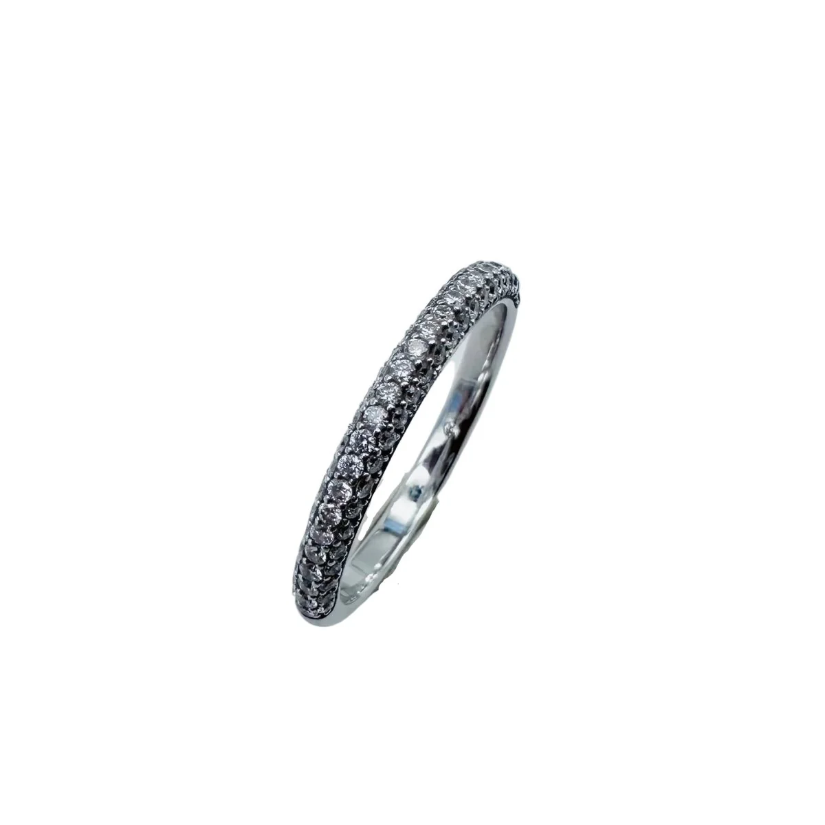 Bague Alliance MESSIKA "Joy" en or blanc et diamants - Image 7