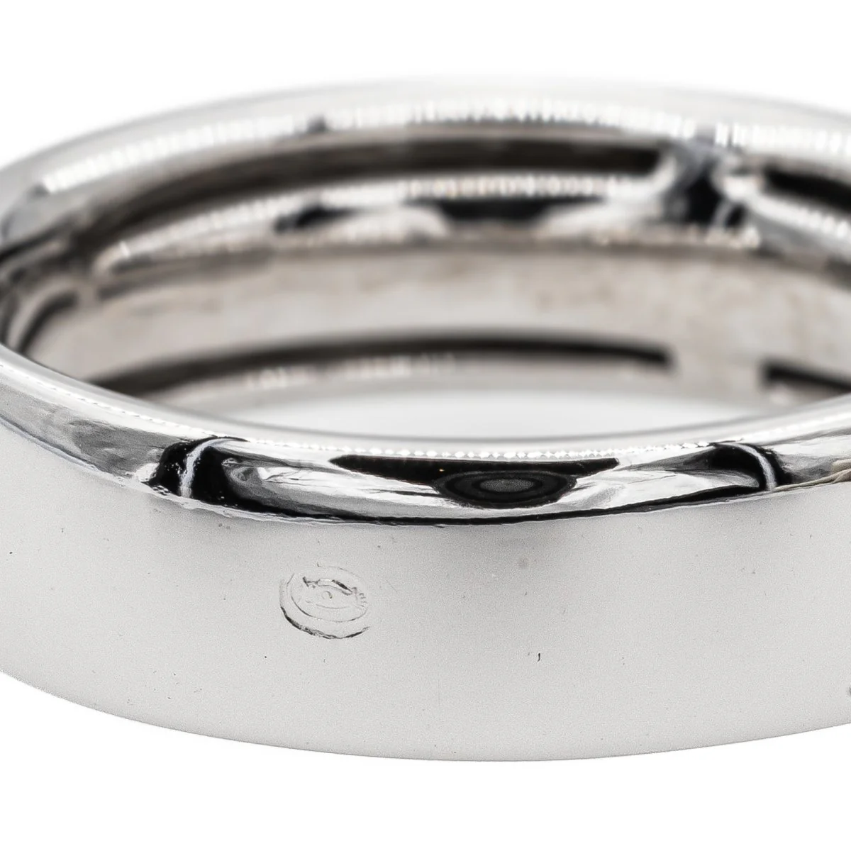 Bague Alliance en Or blanc et Diamant - Image 6