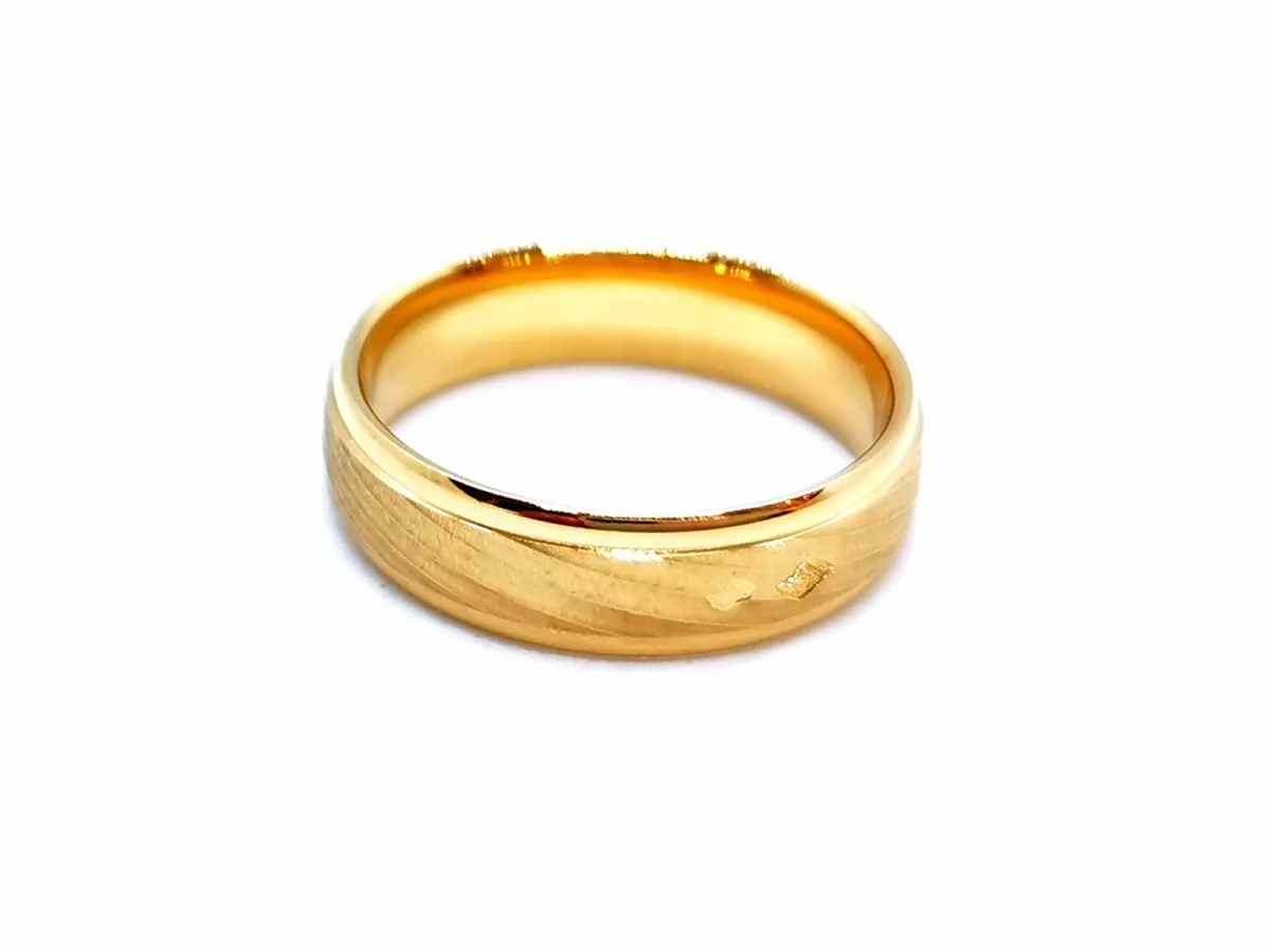 Bague Alliance Or jaune - Image 3