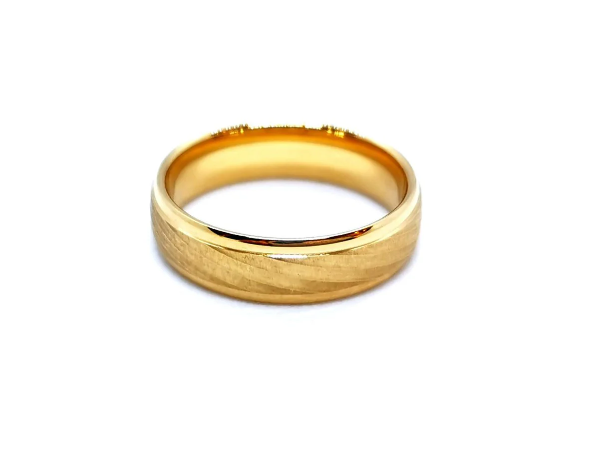 Bague Alliance Or jaune - Image 6