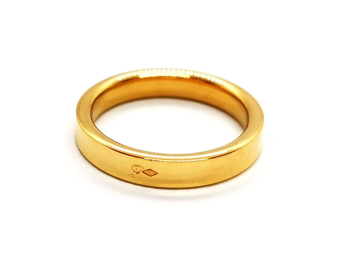 Bague Alliance Or jaune - Image 3