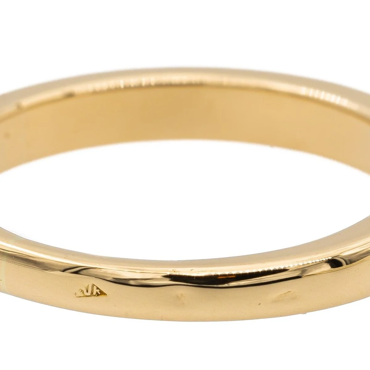 Bague Alliance en or jaune et diamants - Image 7