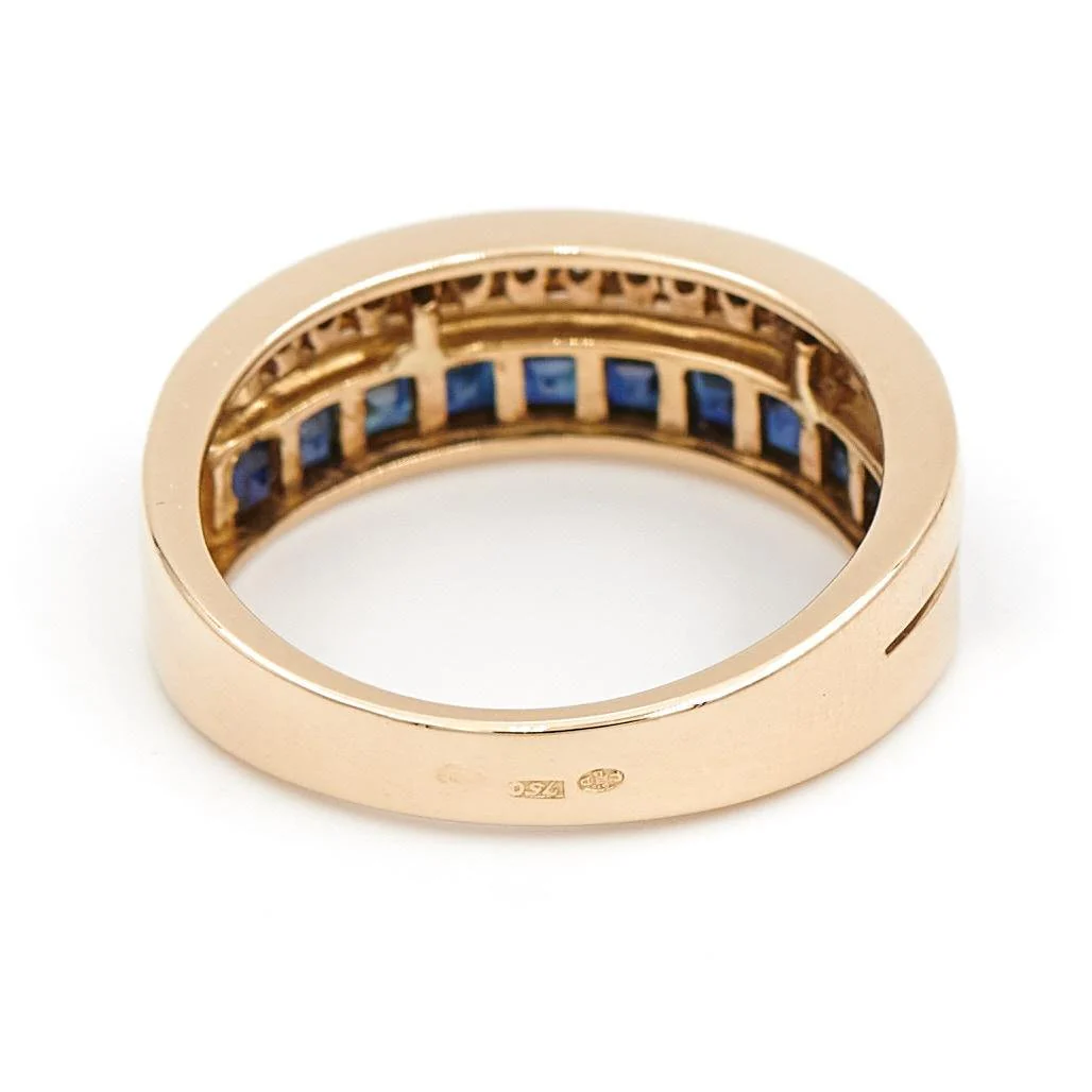 Bague Alliance Or jaune Diamant - Image 6